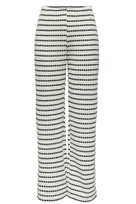 Only onleva stripe wide leg pant jrs